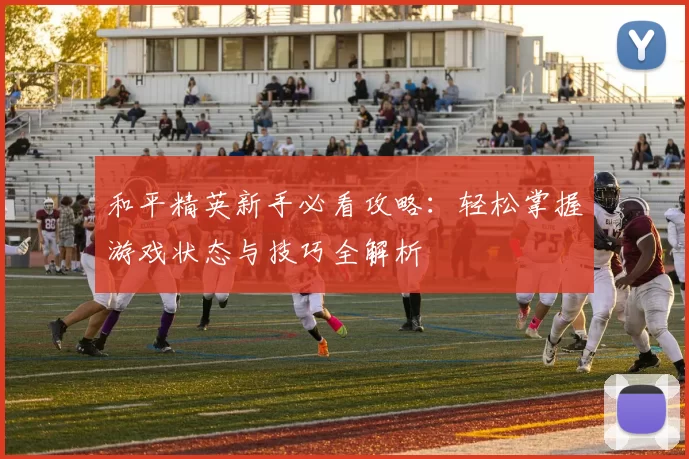 和平精英新手必看攻略：轻松掌握游戏状态与技巧全解析