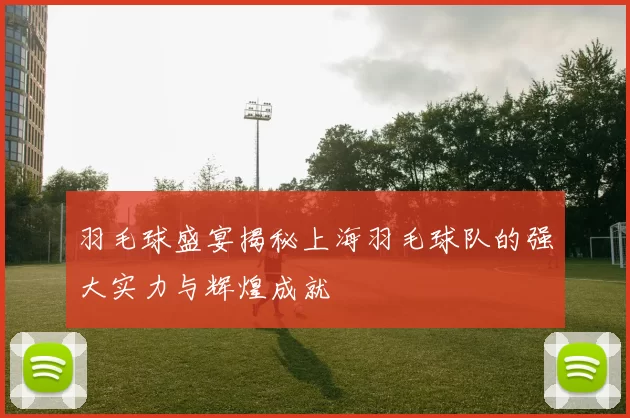 羽毛球盛宴揭秘上海羽毛球队的强大实力与辉煌成就